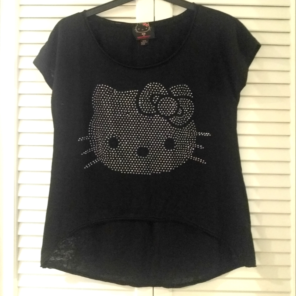 Hello Kitty High / Low Sequined Top